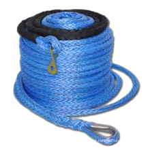 High Strength Synthetic Fiber Polyethylene Rescue Work Winch Ropes